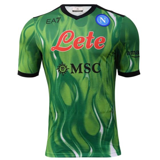 Thailande Maillot Naples Gardien 2021-22 Vert